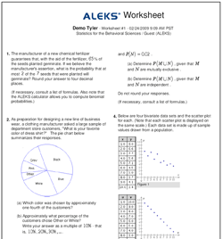 Worksheet