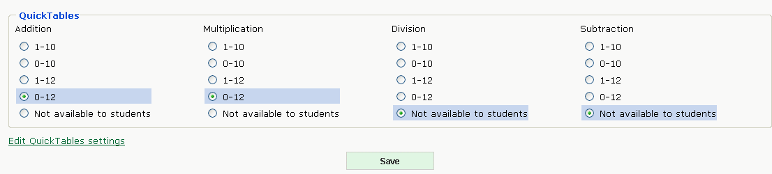 NewTables